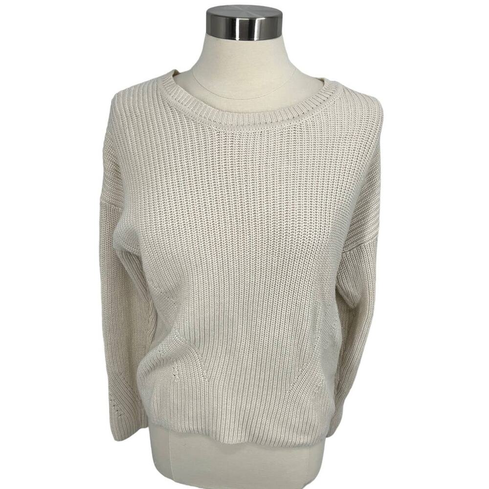 LUCKY BRAND Cream Sweater SZ MD